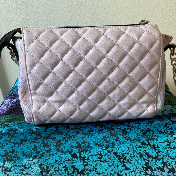 Betsey Johnson Lavender Quilted Crossbody Bag - Picture 6 of 10